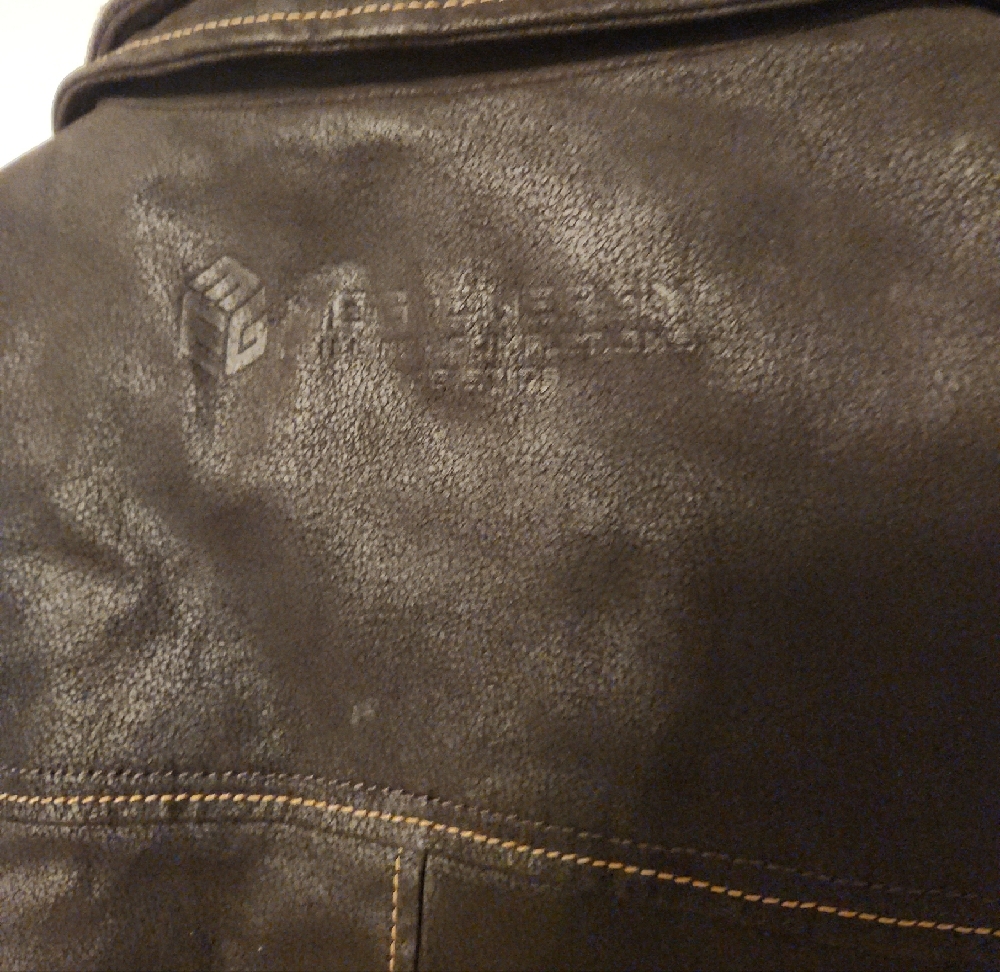 Danier Dark Brown Leather Suede Jacket - Picture 4 of 7